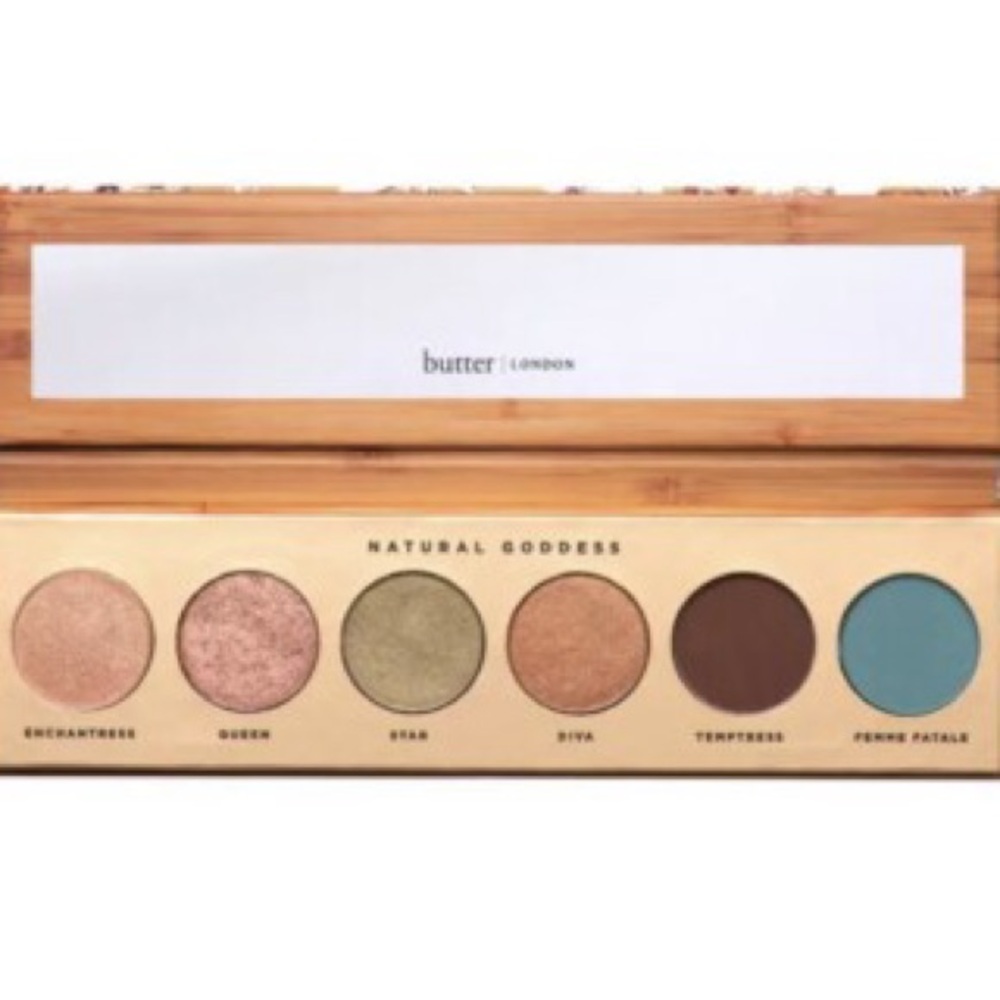 NIB, Butter London, Natural Goddess, 6 shade‎ eyeshadow Palette